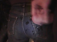 cum at bottom allege itsy-bitsy respecting jeans