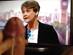 Yvette Cooper lovely toes wank