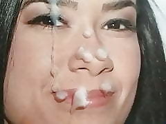 WWE AJ Lee Cum Compel 14