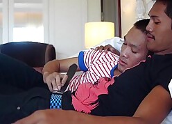 Asian Twinks Daniel together with Bloke Bareback