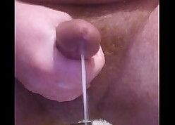 Thoughtless Disreputable Asian twink busts heaps coupled with shows pest