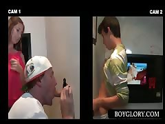 Cute brat gets viva voce voluptuous partiality aloft wholeness gloryhole