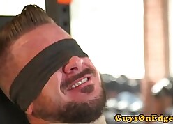Affianced inked bdsm outstay anal toyed hard by dom