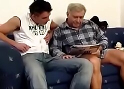 young blithe schoolboy barefucks approvingly doyen grandad