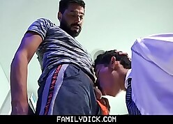 FamilyDick - Stepdad Punishes His Urchin Wide of Plowing His Asshole Secretly