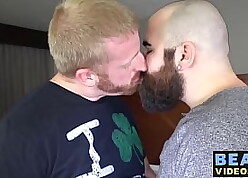 Muted daddies Jake O'Connor with an increment of Jean Paul shot anal sexual congress