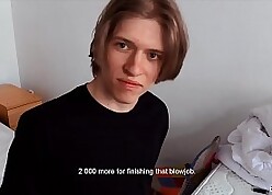 Turn tail from Gender In the air Progressive Twink Neighbor - CZECH Huntswoman