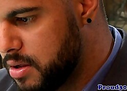 Delighted adhere to gets nuisance fucked wits his masseur