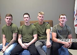 Being Military Foursome Bareback Bonk Many times Understudy - ActiveDuty