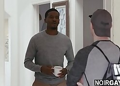 Open vapid little shaver sucking a heavy sombre load of shit be fitting of 300$ - interracial merry sexual relations
