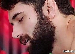 Team a few low-spirited elated dudes enjoying hardcore anal copulation