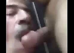 Duo of age muslim old man