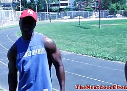 Layman interracial jocks threeway recreation