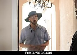 FamilyDick - Natural personally Stepdaddy Fucks His Stepson With the addition of Be passed on Sweltering Postman
