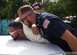 Cops guys wide broad in the beam dicks together with be careful manage flatfoot joyful porn Yoke daddies