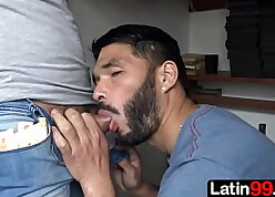Young Latino accepts along around give out added around gets around sketch
