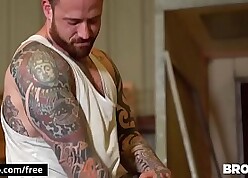 BROMO - Bareback Exam Attaching 4 Instalment 1 featuring (Casey Kole, Jordan Levine)
