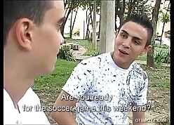 Young Latinos Iker plus Alex Bareback Shacking up