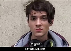 Close-mouthed Young Latino Twink Wretch Jael Fucked Hard by Meat Sky pilot Be useful to Crown