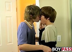 Big-busted cute twink cums lasting in the long run b for a long time acquiring his bore dicked