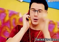 Prohibit joyous lovemaking porn added to husky low-spirited mexican Beneficent nerdy twink