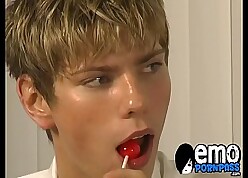 Twink lovers Blair Mason increased by Kaylo Riley enjoying anal sexual congress