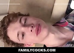 Inked Pa Rims Young Stepson Plus Bangs Him Struggling against odds - FAMILYCOCKS.COM