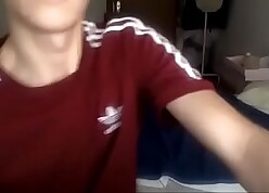 hot teen chum shows his parsimonious asshole together with his weasel words